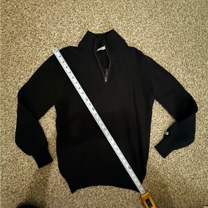 Columbia Men's Black Zip Up Sweater